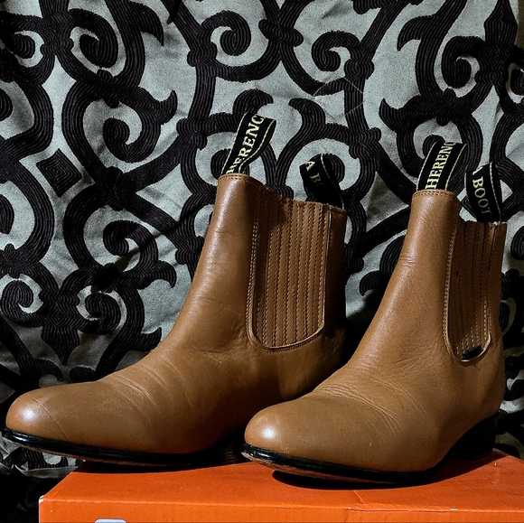 Boots pure leather HERENCIA, botas de cuero puro HERENCIA. - Picture 6 of 6